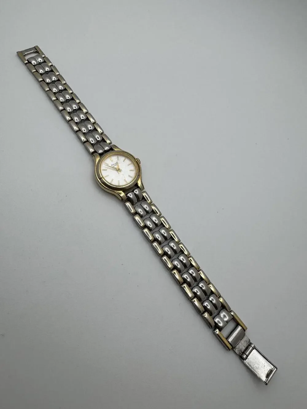 Vintage Pulsar Quartz Watch Gold Two Tone 22mm Japan Movement New Battery